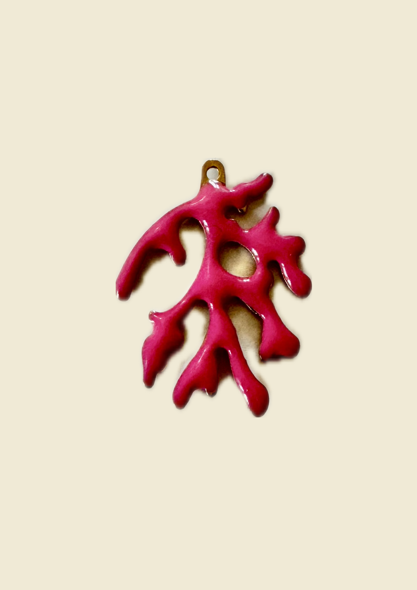 Charms corail rose