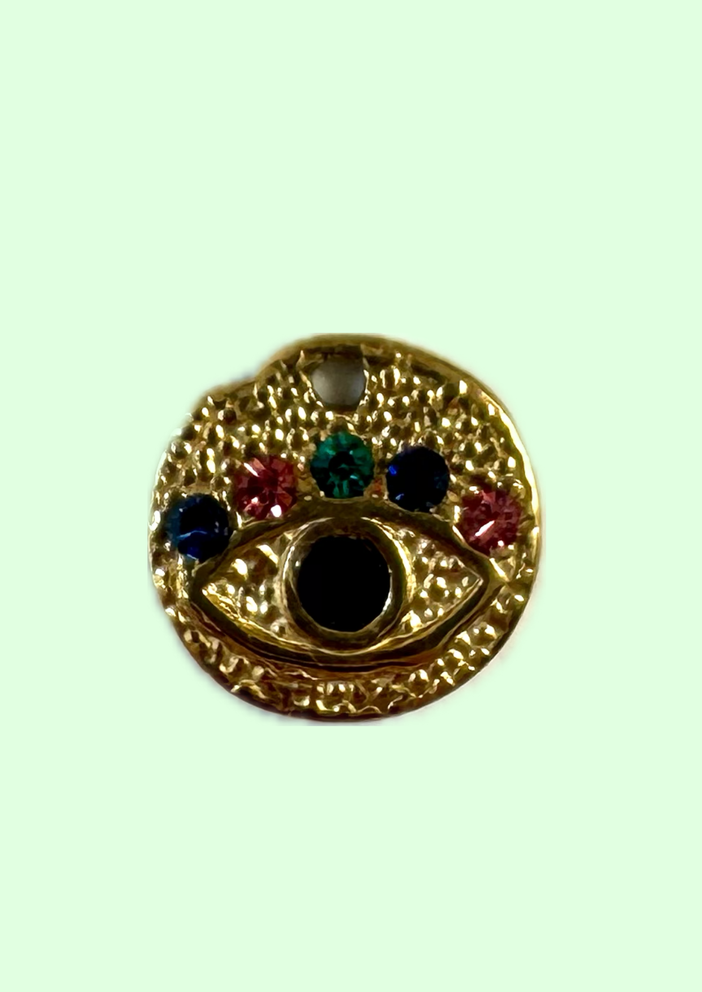 Charms petit oeil multicolore