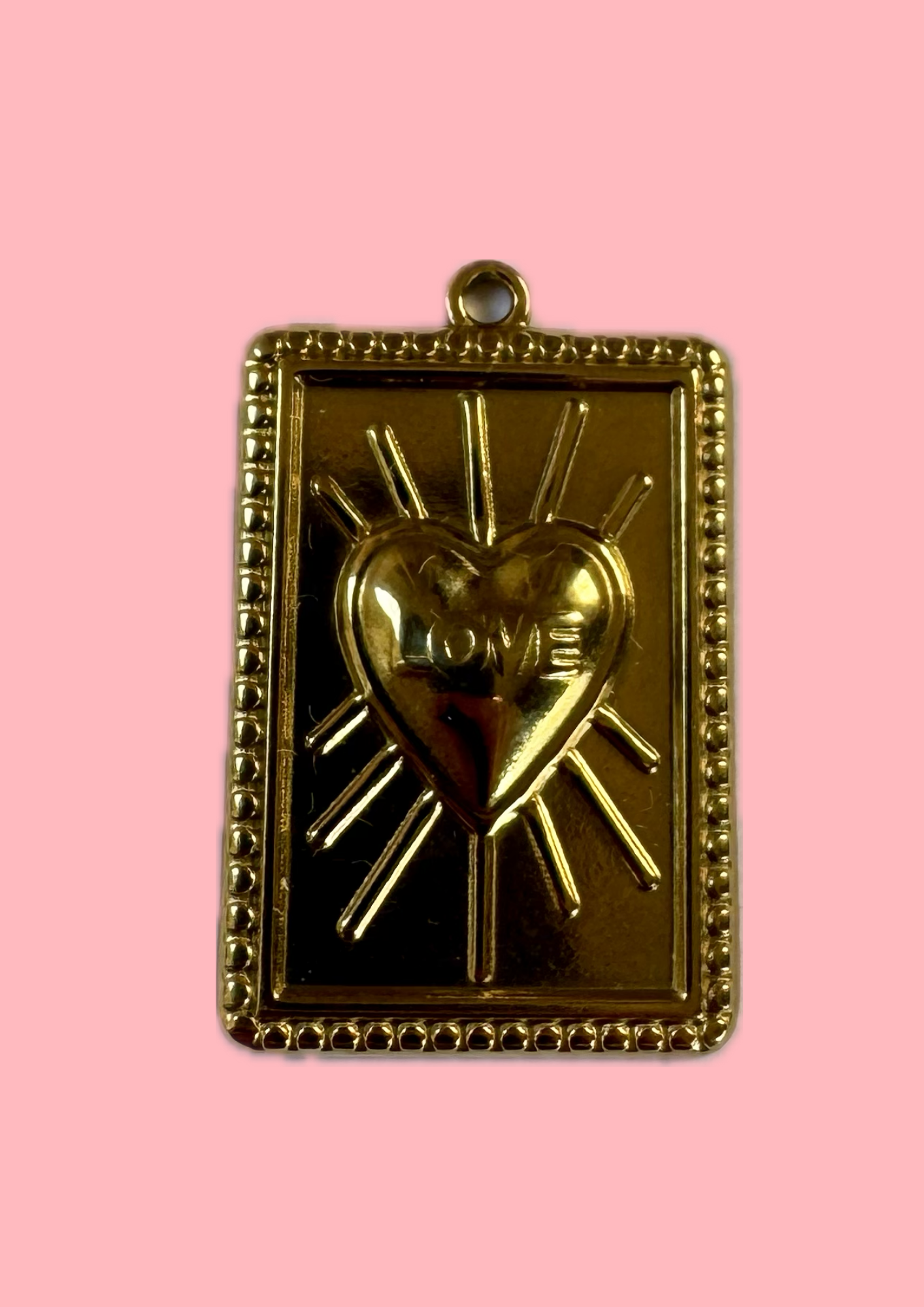 Charms plaque LOVE