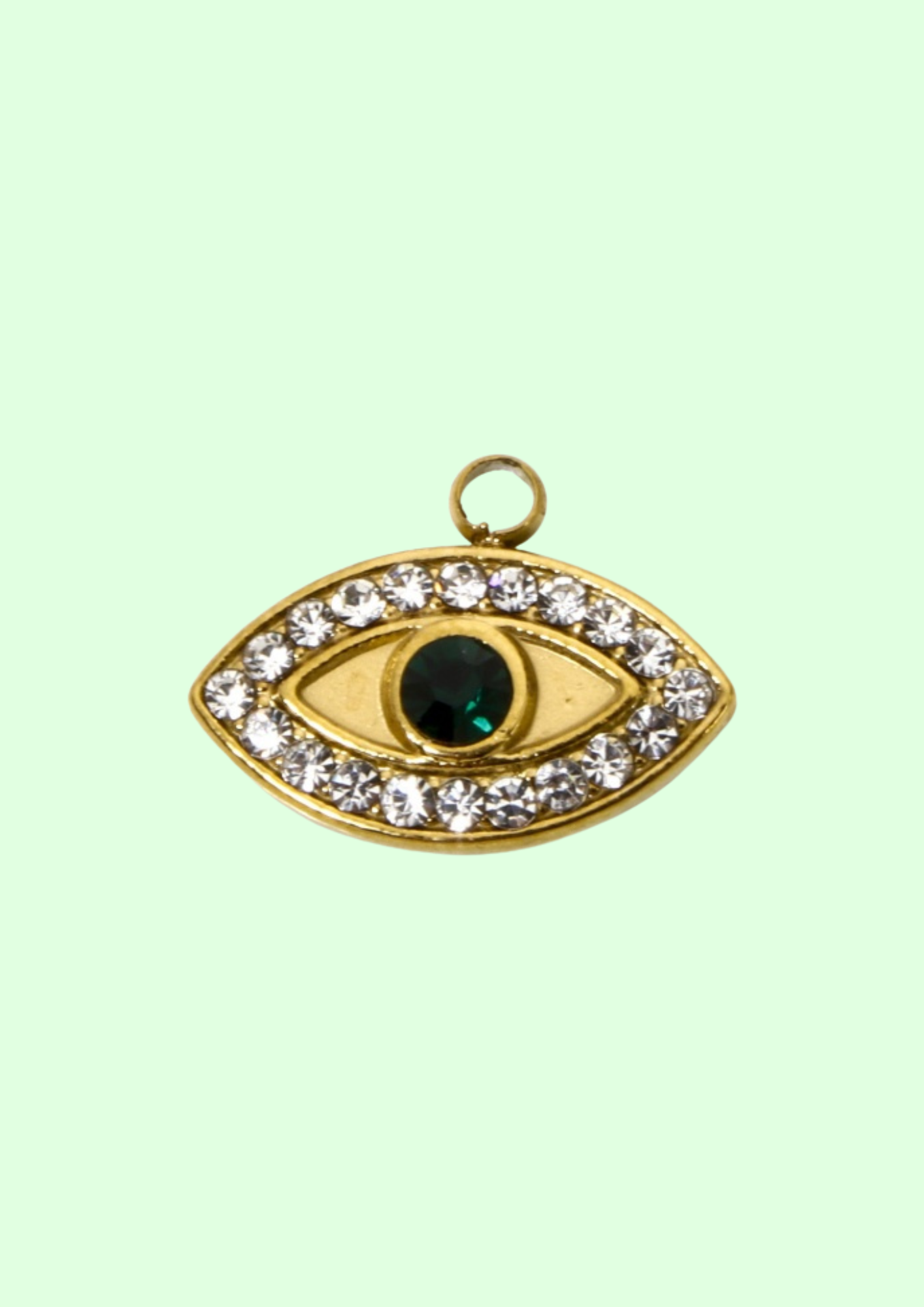 Charms oeil strass