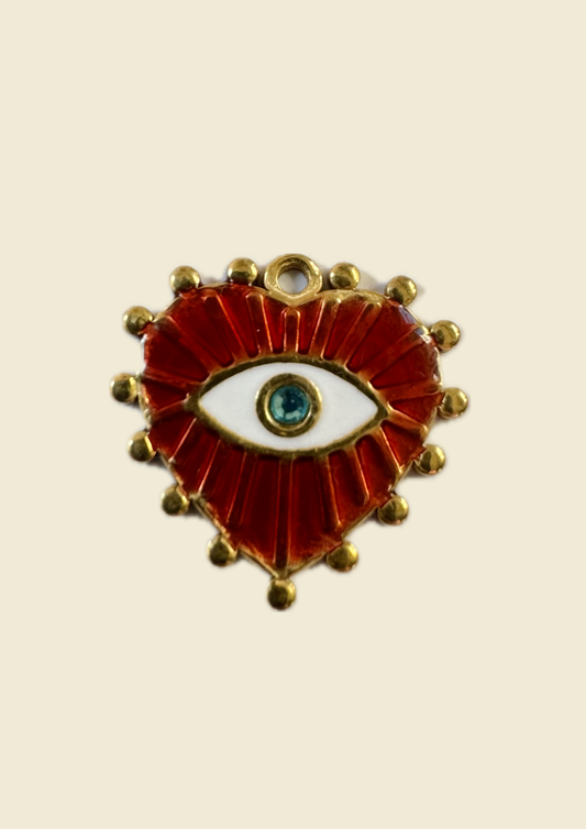 Charms oeil rouge