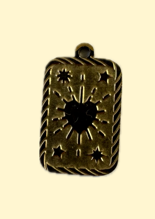 Charms plaque coeur