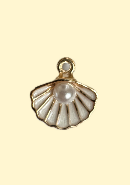 Charms coquillage perlé