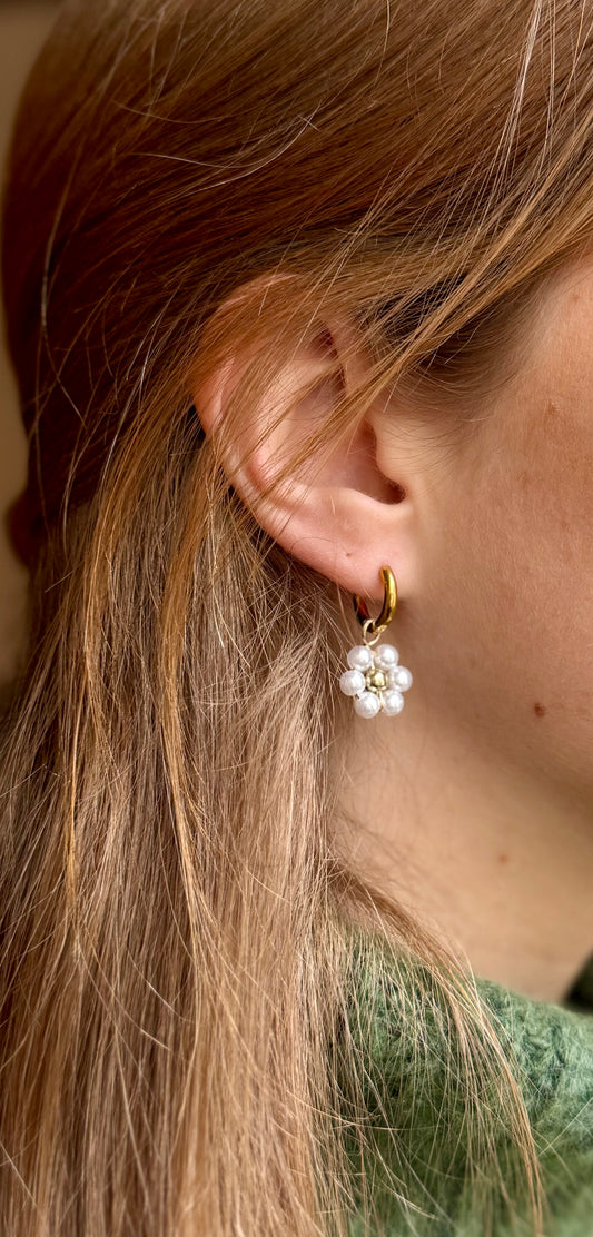 Boucles d'oreilles fleurs