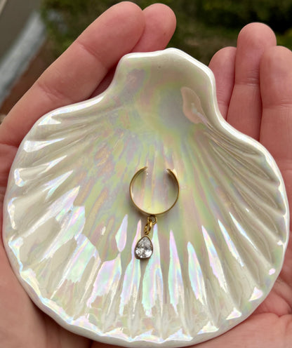 Bague à charms diamant